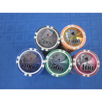 Chips set 500 Royal Flush Royal Poker